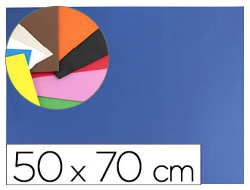 Goma eva liderpapel 50x70 cm 60gr 1,5 mm espessura azul escuro , Liderpapel , 58678 , 8423473860520